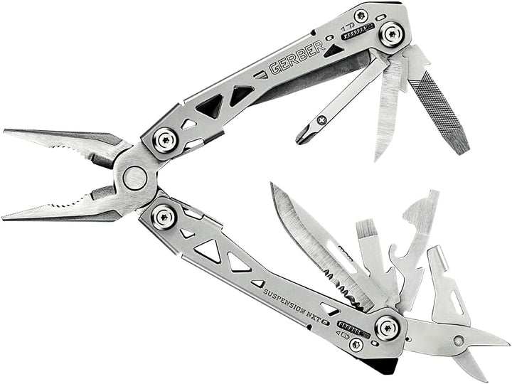 Gerber Multifunktionswerkzeug mit Taschenclip und 15 Funktionen, Suspension NXT Multi-tool, 31-00368