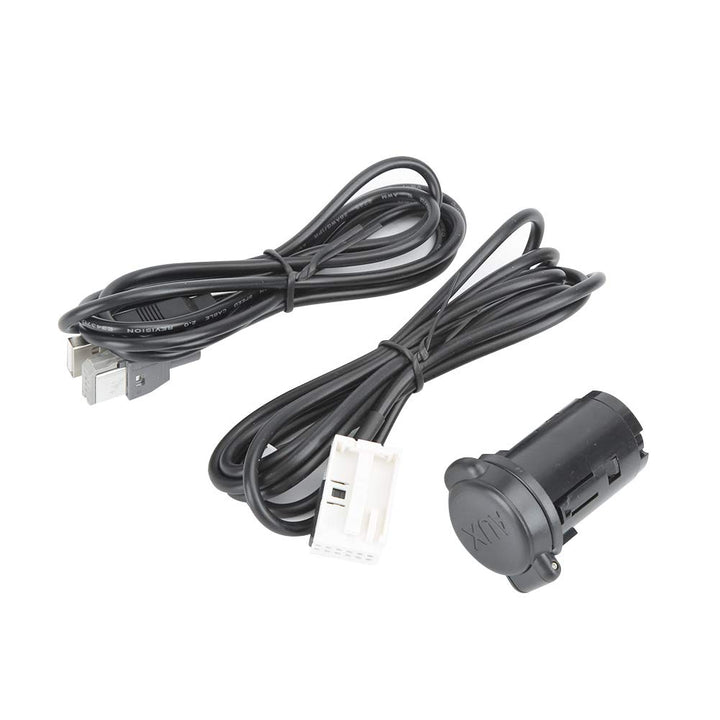AUX USB o Adapterkabel Car o Stereo USB Aux-In Ladeadapterkabel Passend für 307 407 308 408 508 3008