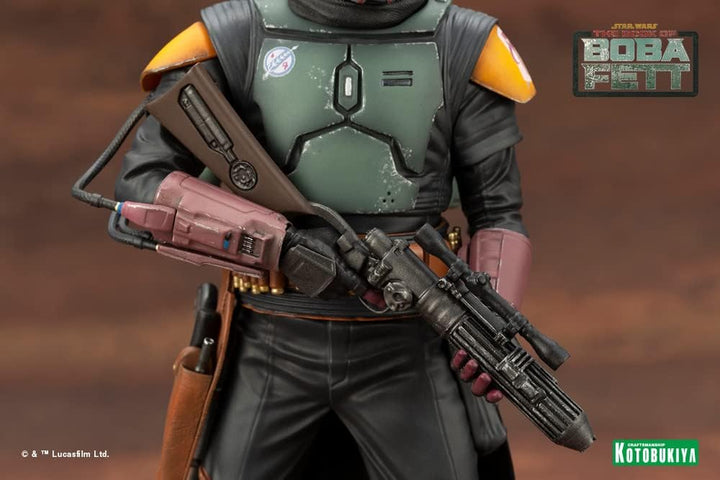 Kotobukiya ARTFX+ The Book of Boba Fett 1/10 Scale PVC Pre-Painted Simple Assembly Figure