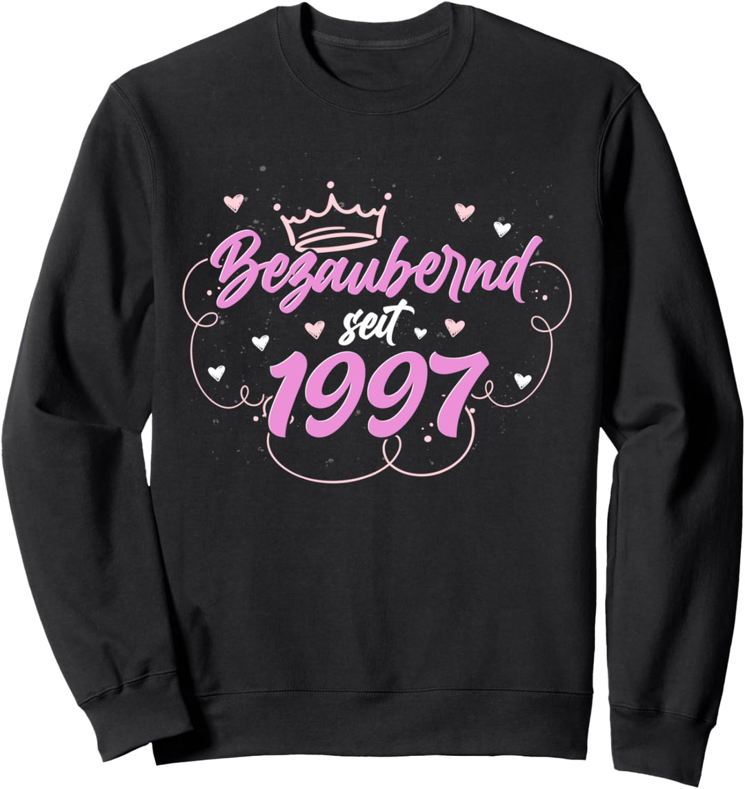 Bezaubernd seit 1997 Geschenk Frauen 25 Geburtstag Sweatshirt