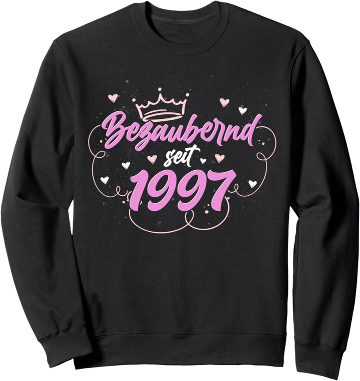 Bezaubernd seit 1997 Geschenk Frauen 25 Geburtstag Sweatshirt