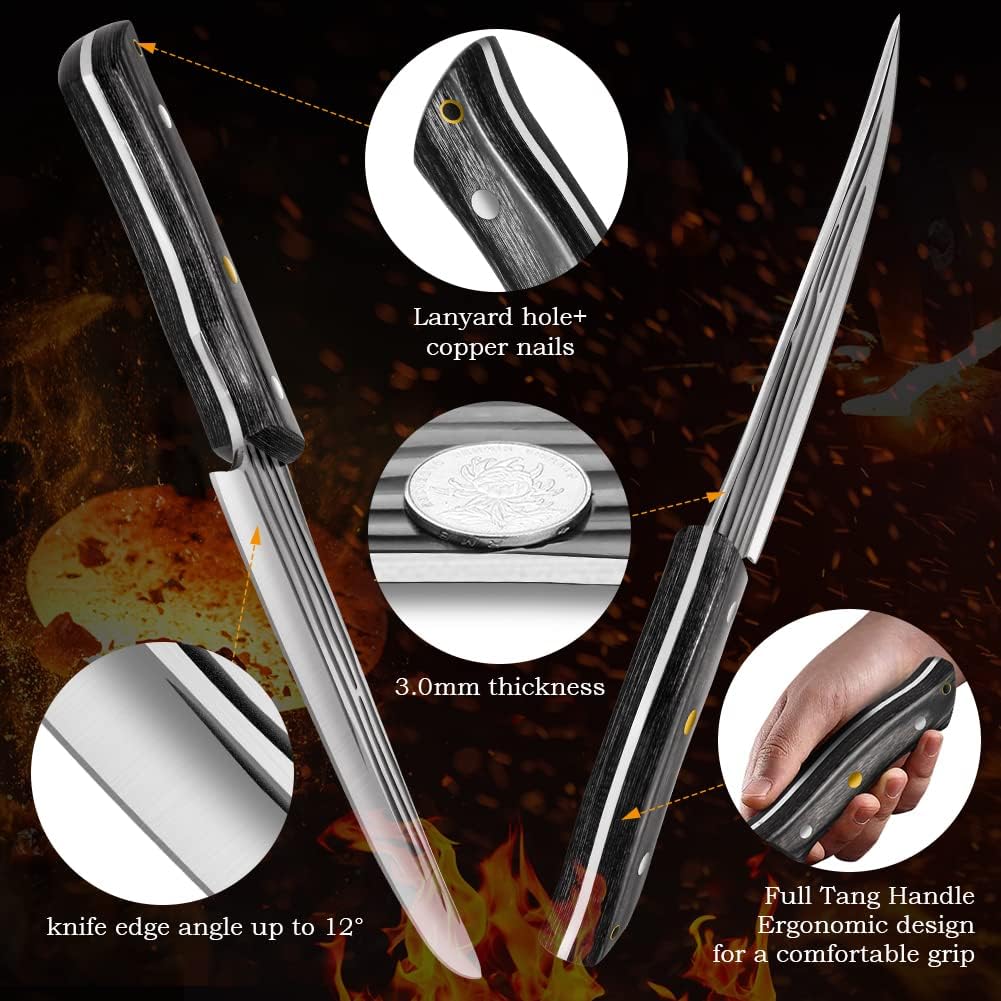 Home Safety Metzgermesser Japanisches Küchenmesser Kochmesser profi Messer Handgeschmiedetes Ausbein