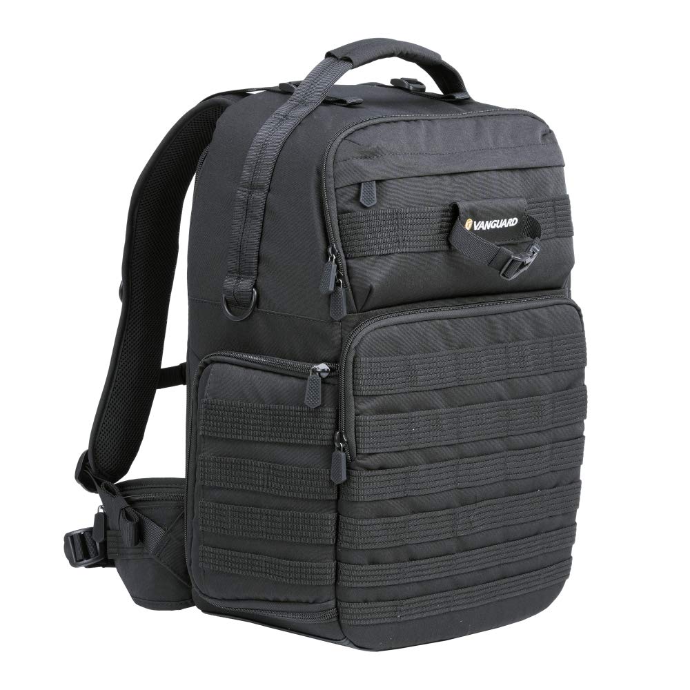 Vanguard VEO Range T48 Rucksack für Pro DSLR/spiegellose Kameras, taktischer Stil, Schwarz Veo Range