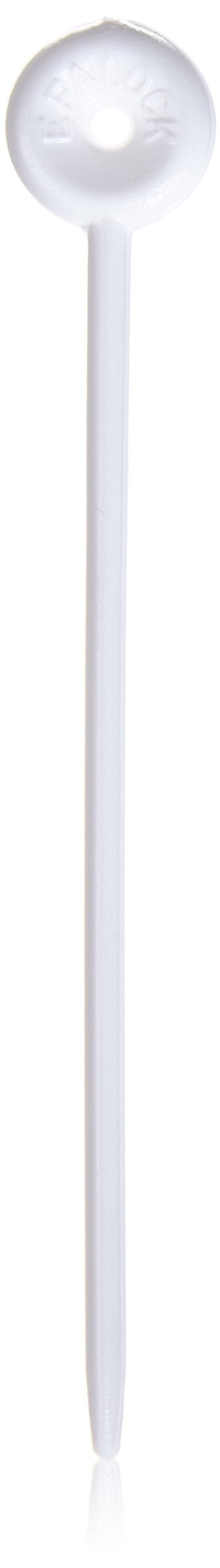 Efalock Professional Delrin-Nadeln, weiss, 2er Pack, (2x 100 Stück), Weiss
