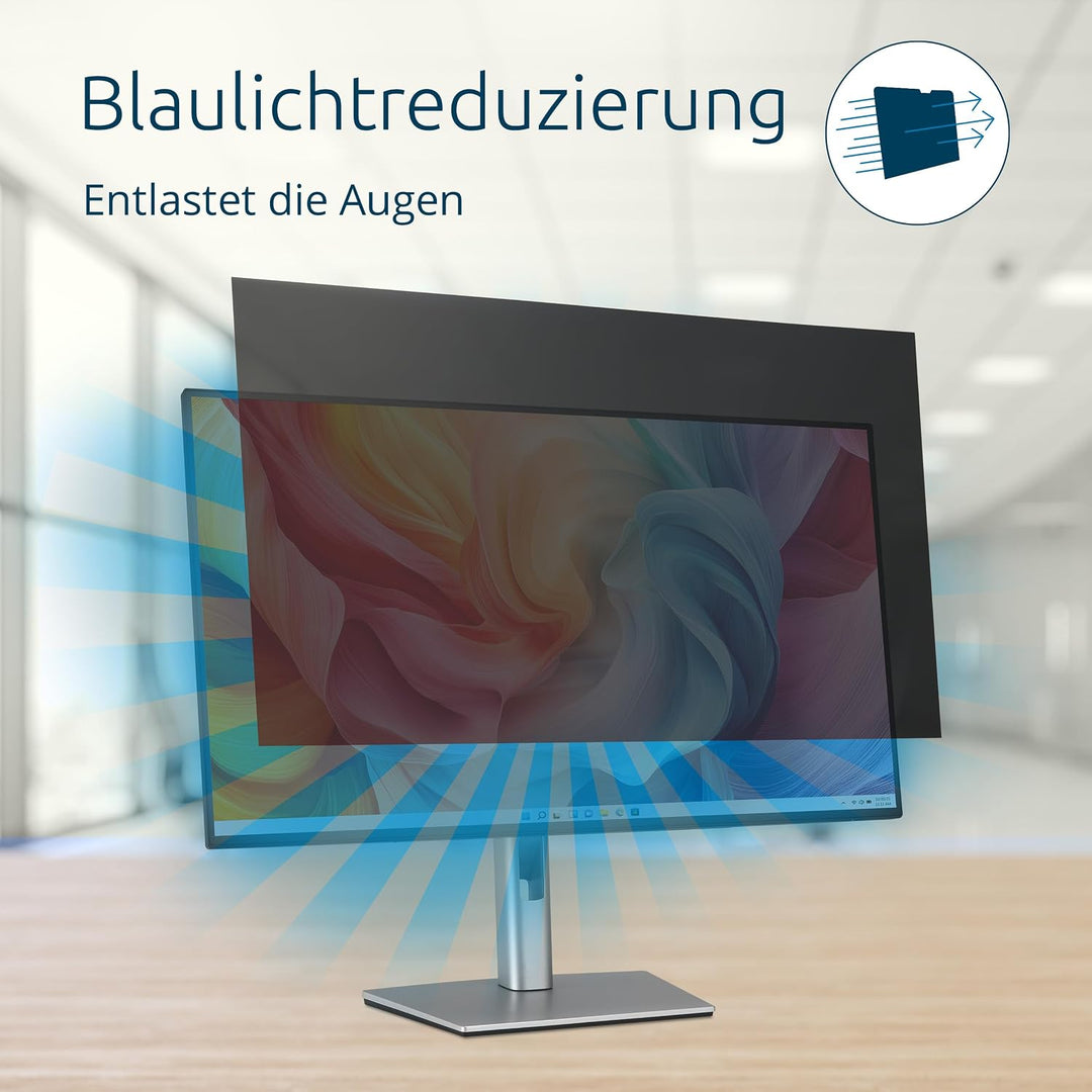 Kensington High Clarity Laptop Blickschutzfilter für 16 Zoll 16:10 Seitenverhältnis, Blaulichtfilter