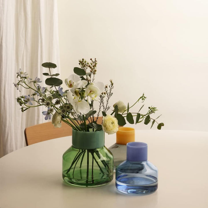 Design Letters Grosszügig Vase aus Borosilikatglas | Vasen für Tischdeko | Vase Glas Entworfen in Dä