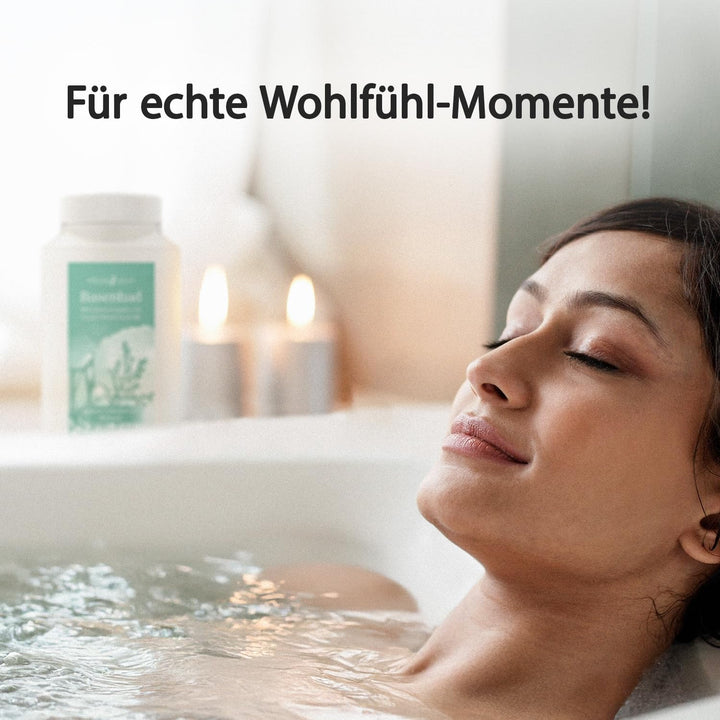 effective nature Basenbad - basisches Badesalz mit Sango-Meereskoralle & Edelsteinpulver - ergiebige