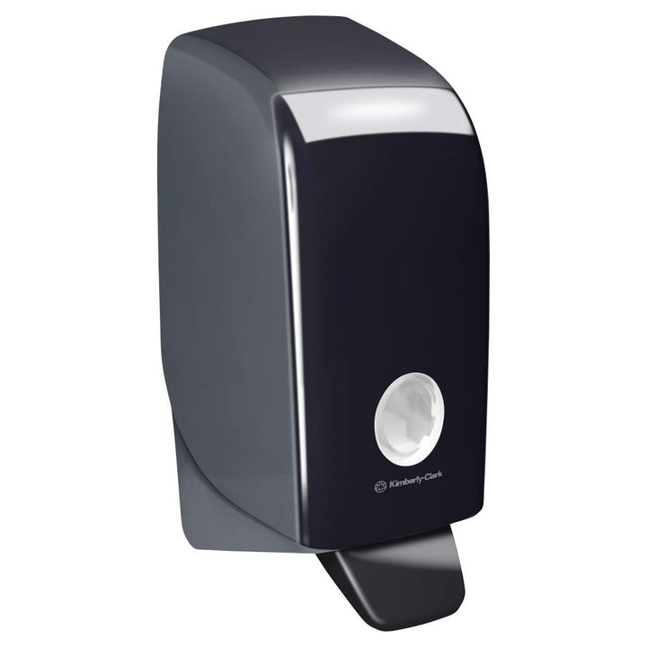 Kimberly-Clark Professional Seifenspender 7173 – 1 x wandmontierter Seifenspender Schwarz (Nachfüllm
