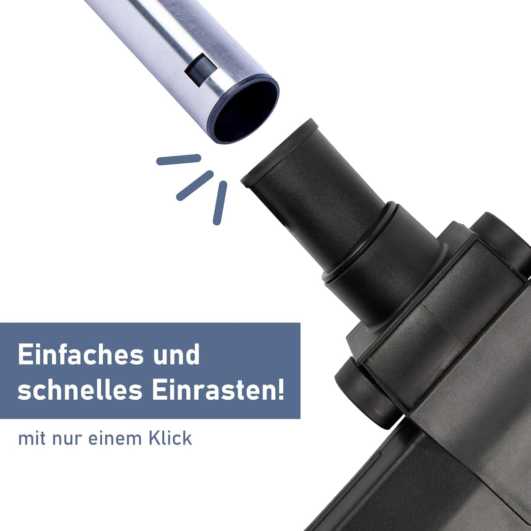 Teleskoprohr passend für alle Miele Staubsauger. Jetzt mit Klick Funktion von Staubsaugerladen.de