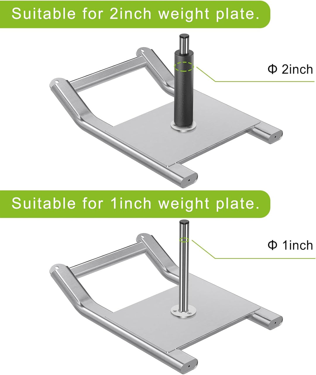 'Kipika Stainless Steel Weight Sled for Fitness Strength Training, Speed Improvement, and Athletic E