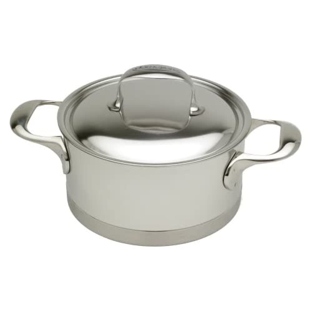 demeyere Atlantis Kochtopf mit Deckel 18 cm Durchm, 1,5 Liter V, 9cm h.
