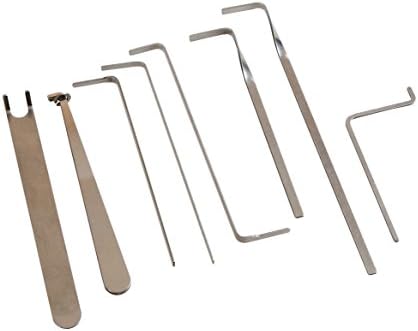 Dietrich Set Profi Schloss Spanner Set 8-teilig Original Multipick ® Elite Lockpicking Zubehör