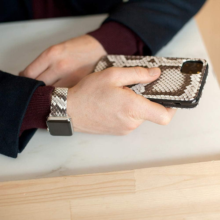Marcel Robert - HandyHülle für iPhone 11 PRO - Patentiertes Modell - hergestellt aus echtem exotisch
