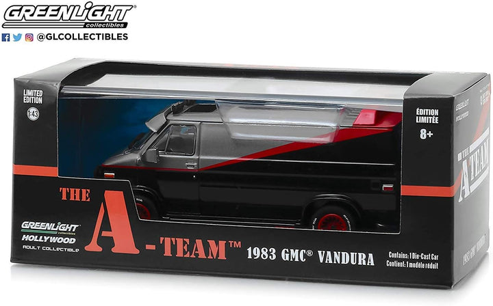 Greenlight Collectibles - DieCast Model GMC VANDURA 1983 From A-TEAM Tv Movie 12cm - Scale 1/43 - 86