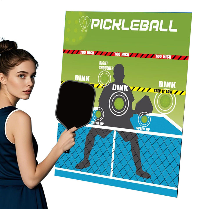 Pickleball -Übungsrebounder, Pickleball -Dink -Trainer für Outdoor | Tragbarer Trainer präziser Ziel