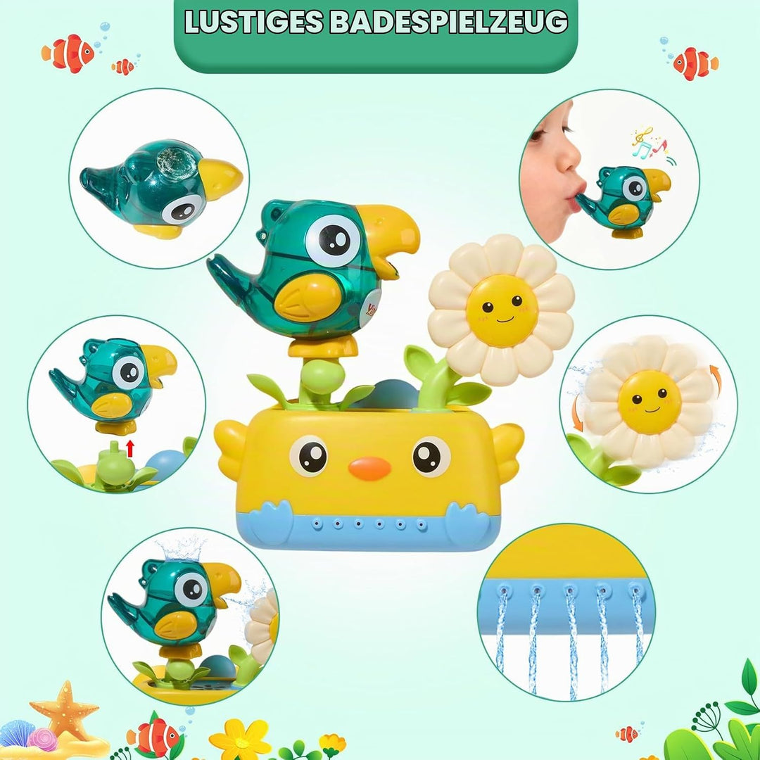 Badewannenspielzeug ab 1 2 3 4 Jahr, Badespielzeug ab 1 2 3 4 Jahr, Badespielzeug Baby ab 1 Jahr, Wa