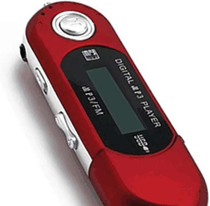 Mini-MP3-Player, USB 2.0, kleiner USB-Stick, Musik-Player, LCD, mehrsprachig, mit 3,5 mm Audio-Buchs