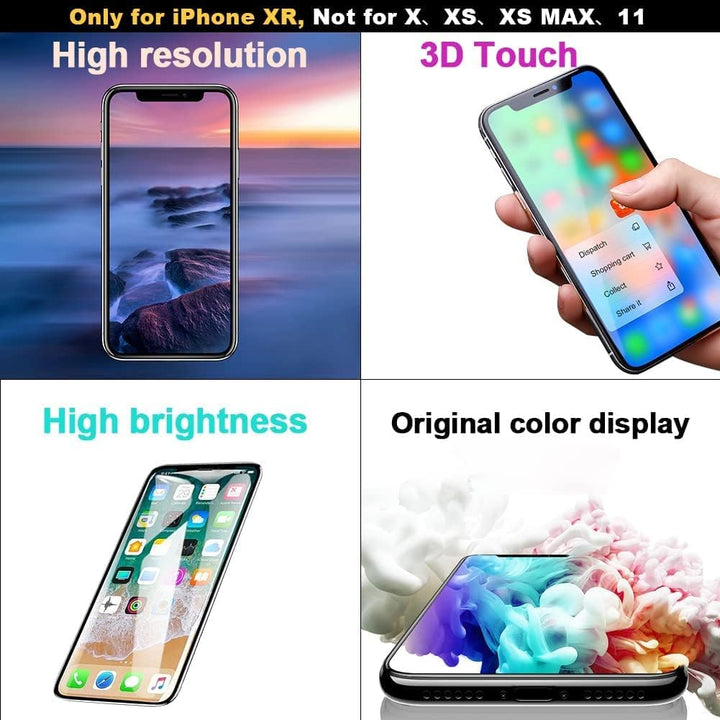 EFAITH für iPhone XR Display LCD Ersatz Bildschirm Volle HD 3D Touch Digitizer Montage Glas Touchscr