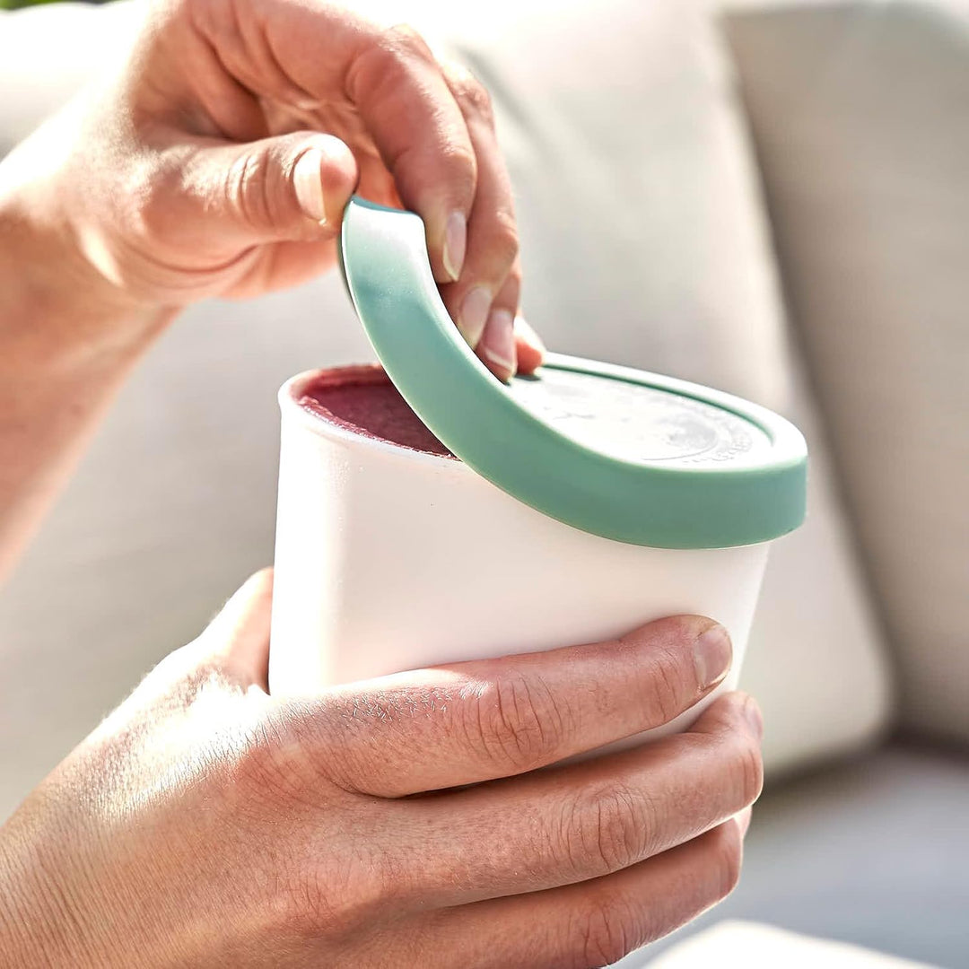 SPRINGLANE 4er-Set Eisbehälter für Speiseeis 400 ml, Aufbewahrungsbehälter, Gefrierdosen, Eis-Contai