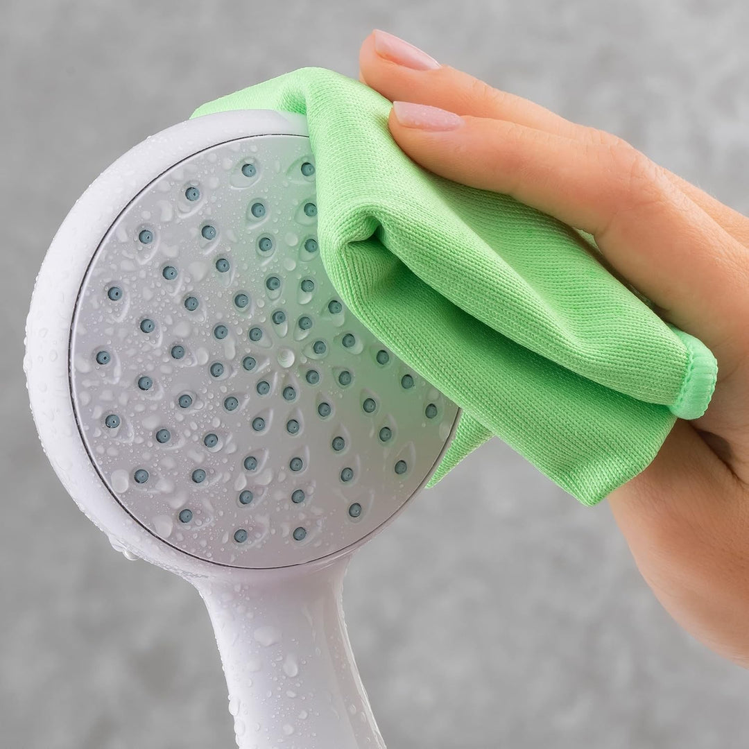 Mira Showers 2.1703.001 Mira Duschen Nectar Duschkopf mit Einzelstrahl, weiss, 9 cm, Weiss