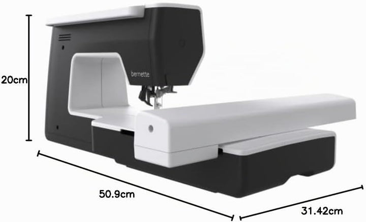 Bernette B79 Computer Näh- und Stickmaschine inkl. 2 Sticksoftware Modulen | für optimale Näh- und S