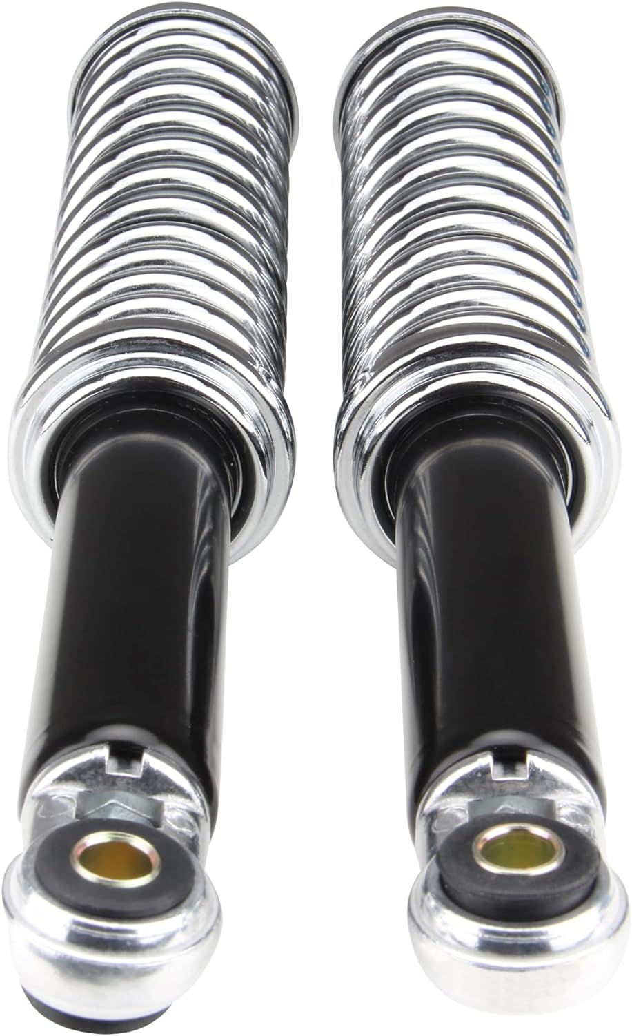 Stossdämpfer Federbeine schwarz/Chrom 340mm für Zündapp CS 25 50 Typ 448 448-14.700