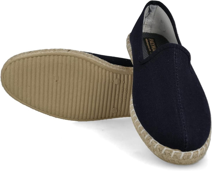 PAYMA - Herren Espadrilles Sommerpantoffeln aus Canvas. Sommerschuhe Segeltuch. Freizeitschuhe. Bras