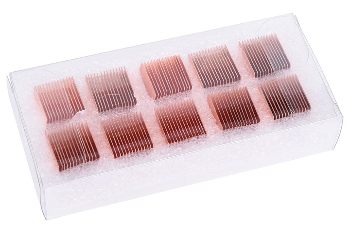 Alphacool 17427 GPU RAM Copper Heatsinks 14x14mm - 10 STK. Luftkühlung Passivkühler