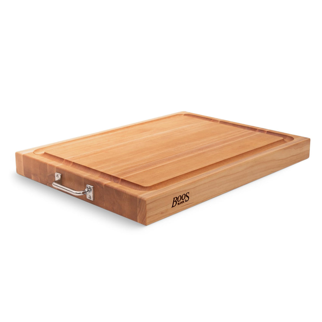 Boos Blocks® BBQBD EXTRA LARGE Pro Chef Ahorn Schneidebrett von John Boos - 61 x 46 x 6 cm - mit Saf