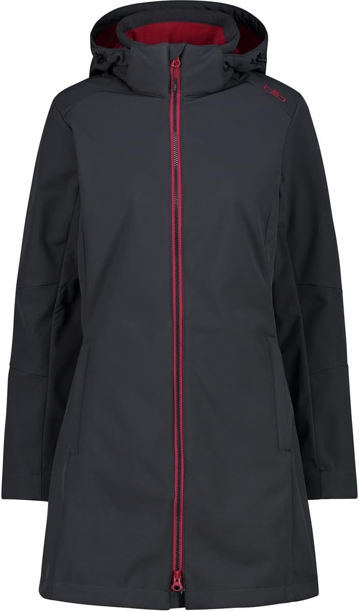 CMP Damen Softshell Mantel XS Anthrazit-Anemone, XS Anthrazit-Anemone