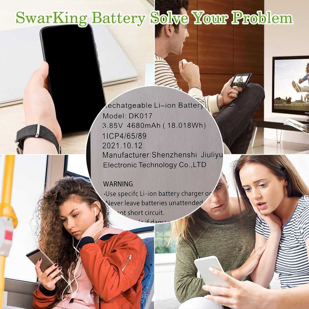 SwarKing Ersatz Akku Kompatibel mit Blackview A80 & A80 Pro DK017 with Toolkit