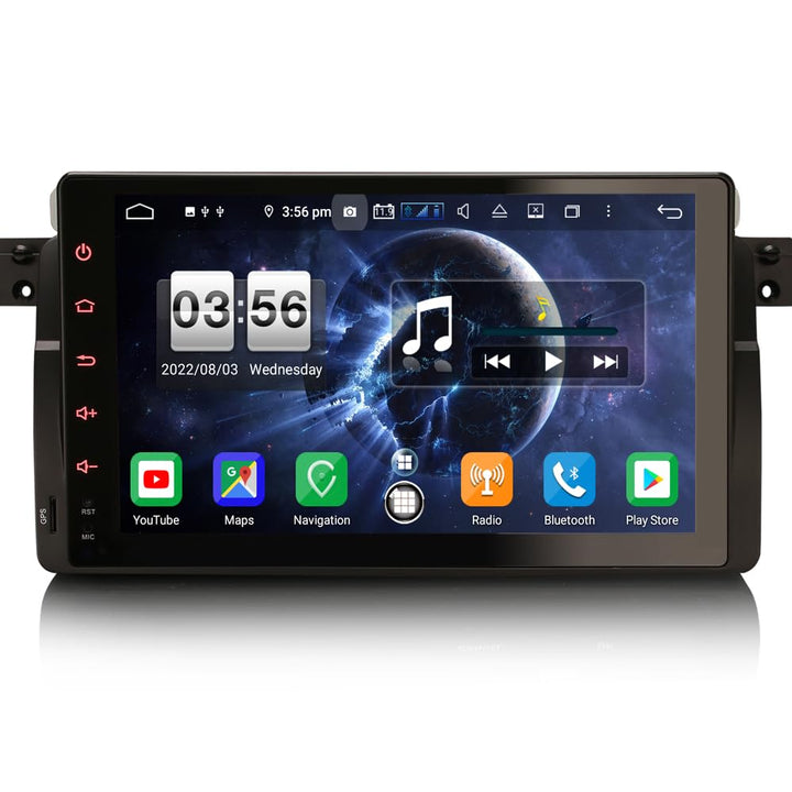 GONFEN 9" Acht-Kern Android 11.0 Autoradio DSP 4G WiFi OBD2 TPMS DVB-T2 USB Bluetooth CarPlay Androi