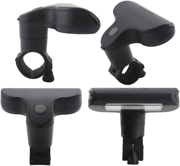 SANTOS Design Grilllampe – Abnehmbarer Lampenkopf – Automatische An/Aus-Funktion – 50 lm – 3.000 K –