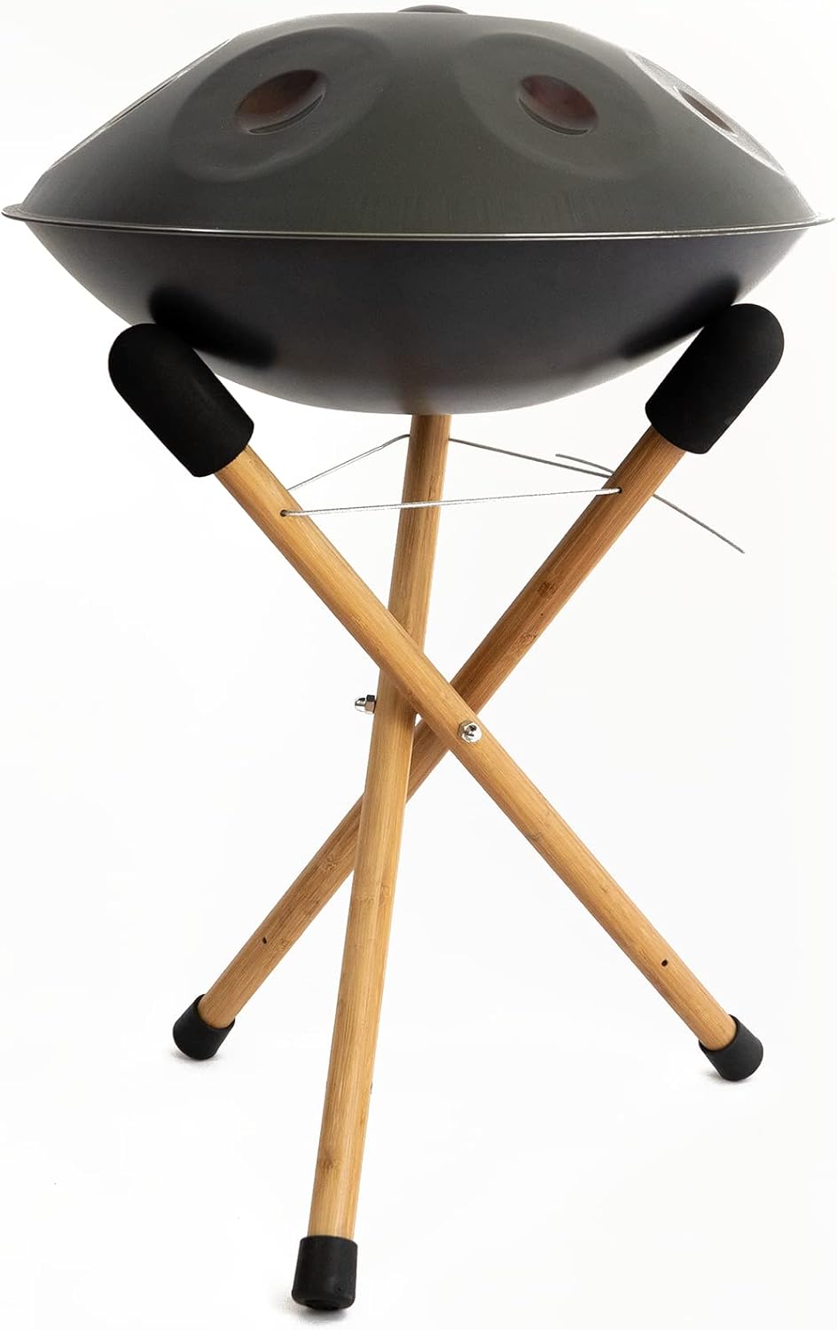 Handpan Ständer | Handpan Stativ, klappbar, aus Bambus | HandpanCare