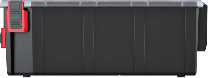 Mivos Sortimentskasten 390x284x60 mm - Sortierkasten Kleinteile mit 12 Einsatzboxen - Zubehörbox - S