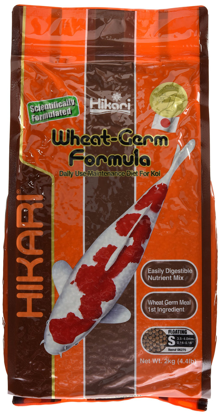 Hikari 4958/1582 Wheat Germ Japanisches Koifutter, Inhalt: 2.0 kg, Grösse: 2.7-4.0 mm
