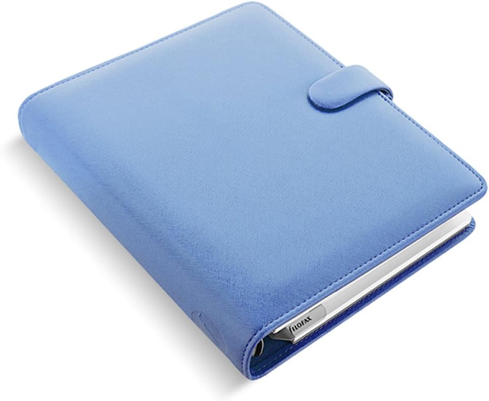 Filofax 2020 Terminplaner A5 Saffiano Vista Blau 22586 Single, Single