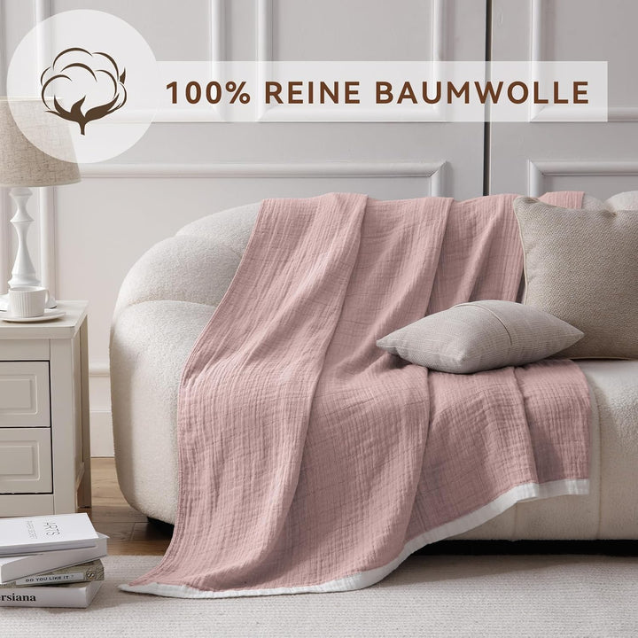 SE SOFTEXLY Kuscheldecke Wohndecke Wendedecke 130x150 cm Wohndecke Sofa,Bettüberwurf Wohndecke Wende