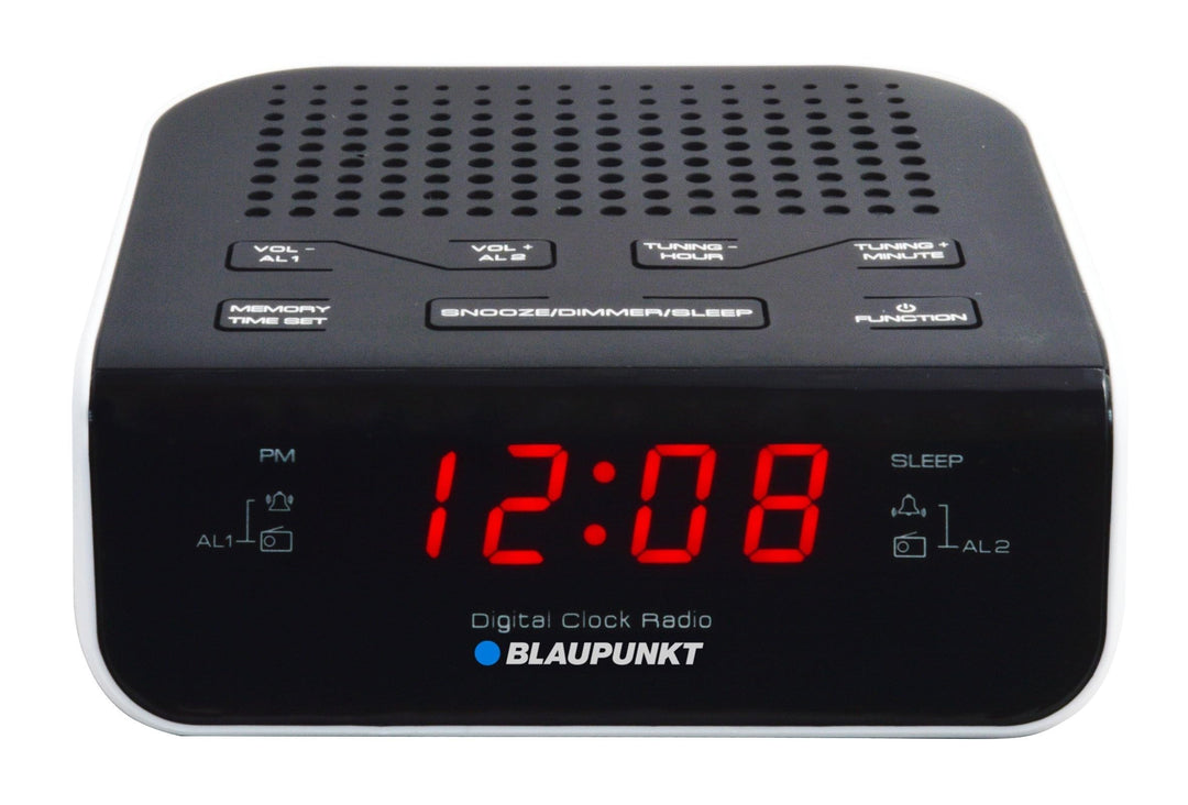Blaupunkt CRWH Uhrenradio mit LCD-Display schwarz