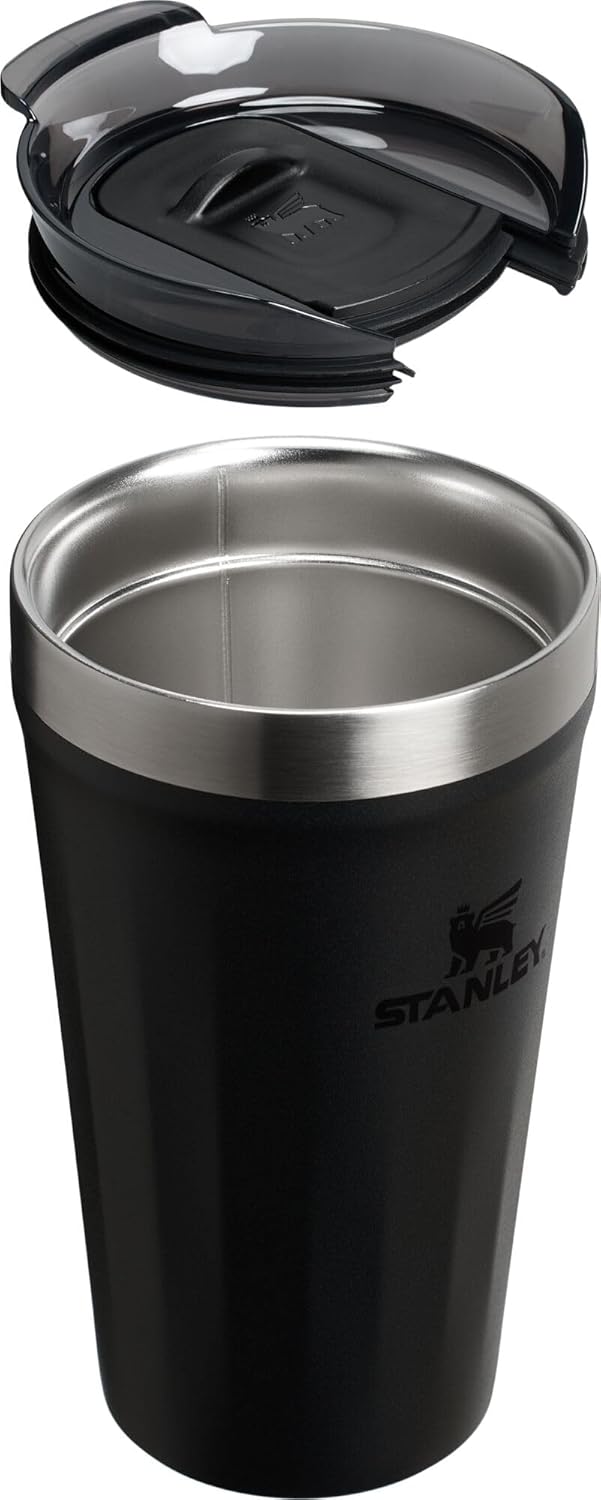 Stanley Everyday Pint 473 ml, Schwarz 2,0 Schwarz 2.0 473 ml, Schwarz 2.0 473 ml