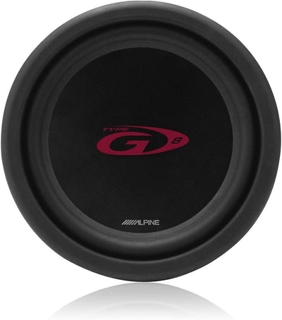 Alpine SWG-844 Hochleistungs-Subwoofer (400 W, 8 Zoll / 20 cm), Schwarz