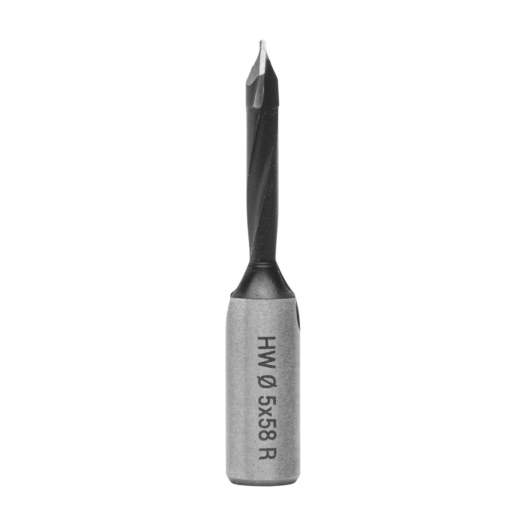 ENT 23040 Durchgangsbohrer HW, Schaft (S) 10 mm, Durchmesser (D) 5 mm, NL 27 mm, SL 24 mm, L 58 mm,