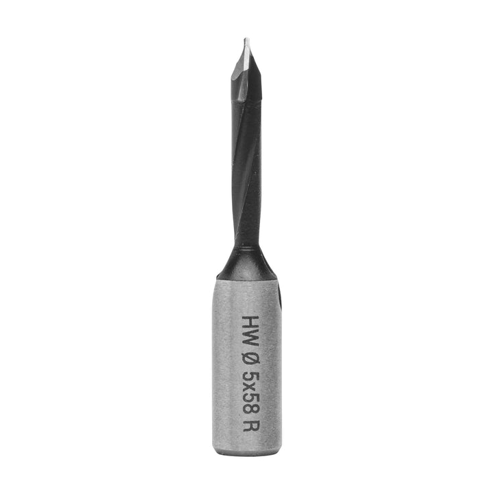 ENT 23040 Durchgangsbohrer HW, Schaft (S) 10 mm, Durchmesser (D) 5 mm, NL 27 mm, SL 24 mm, L 58 mm,