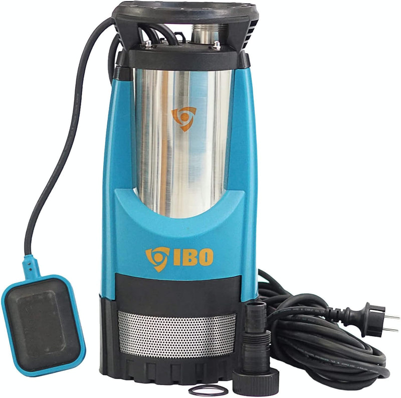 Tauchpumpe Tauchdruckpumpe 4,4 bar 1200W 6300l/h Regenwasser Wasserpumpe