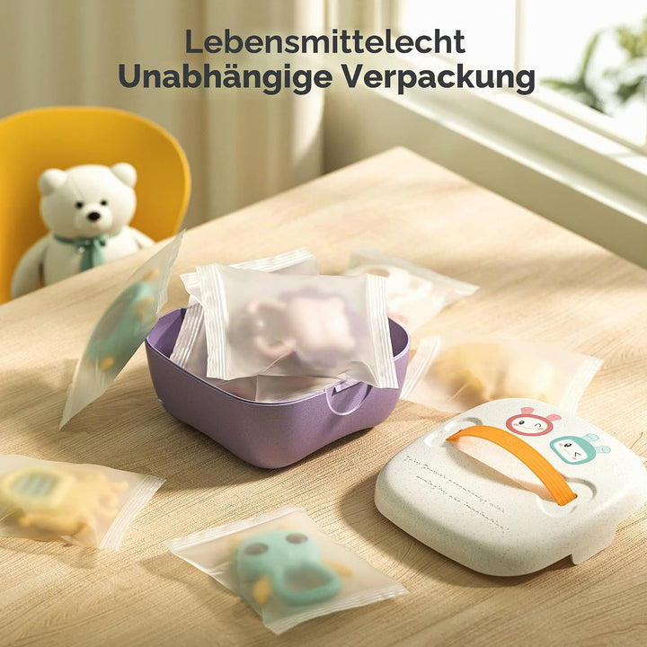 TUMAMA Rasseln Beissring für Babys 0 6 8 12 Monate, Shaker Greifling Baby Spielzeug ab 0-12 6-18 Mon