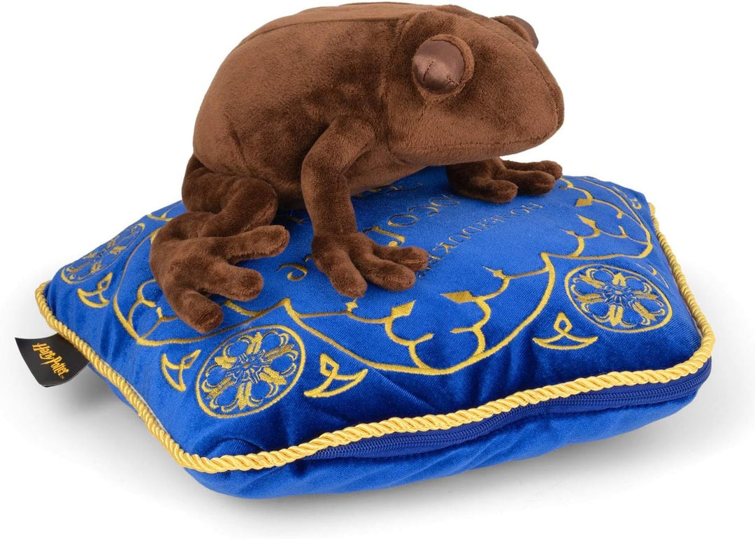 The Noble Collection Schokoladenfrosch-Plüsch und Kissen