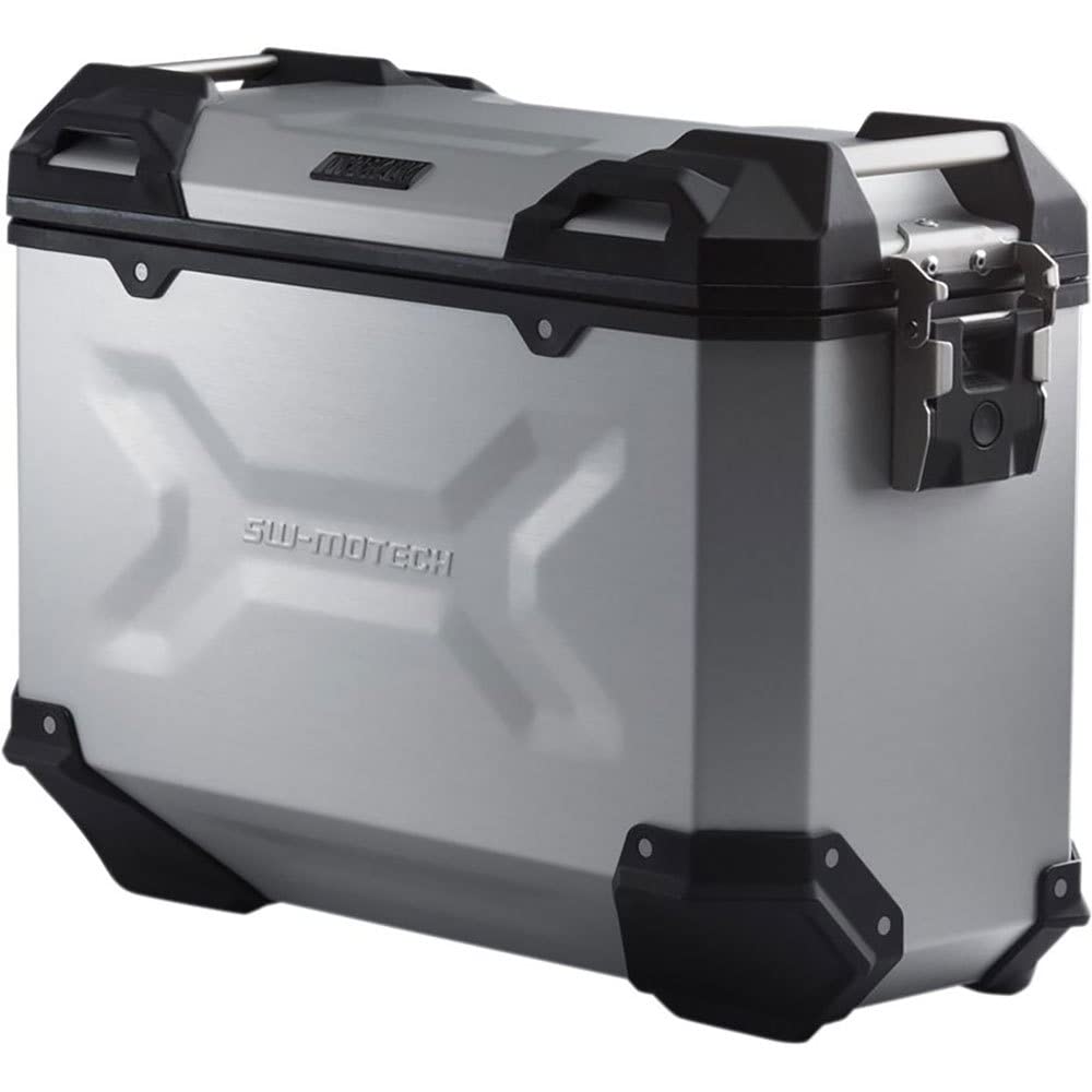 SW-MOTECH TRAX ADV M Aluminium Seitenkoffer 37L, Rechts, Silbern OS Silber, OS Silber