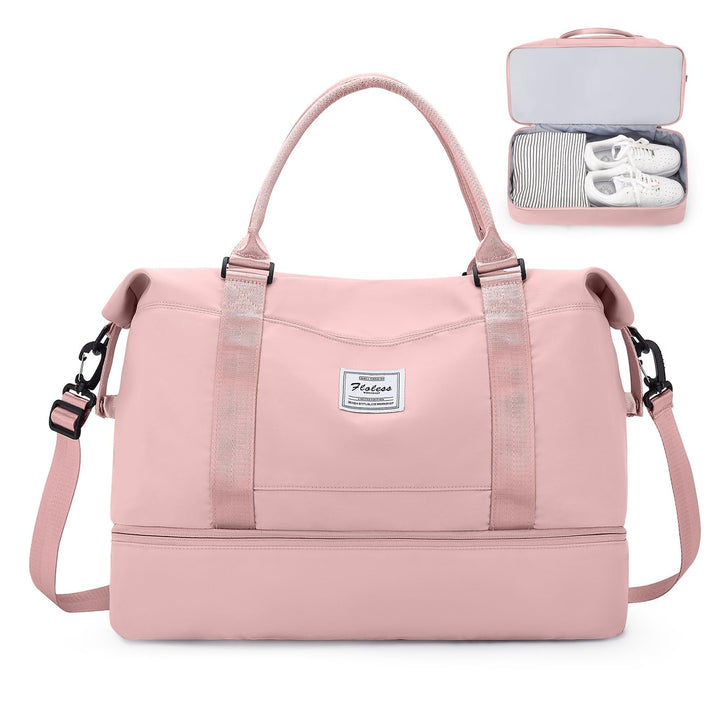 Gross Reisetasche Damen Handgepäck Tasche Sporttasche Weekender Bag Schwimmtasche Wasserdicht Travel