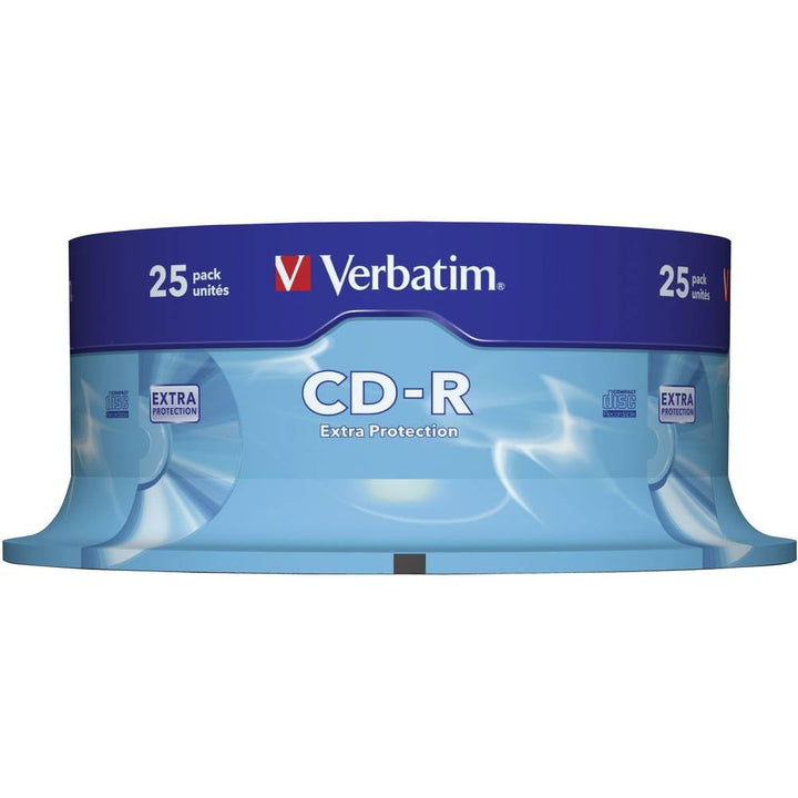 Verbatim CD-R Extra Protection, CD-Rohlinge mit 700 MB Datenspeicher, ideal für Foto- und Video-Aufn