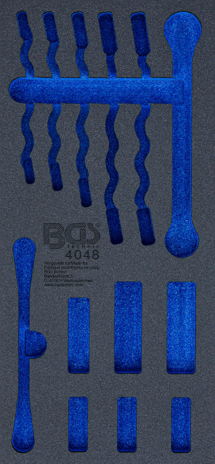 BGS 4048-1 | Werkstattwageneinlage 1/3 | leer | für Art. 4048
